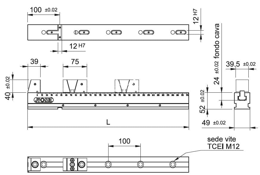 MORSA MULTIPRESA 50 TIPO "5040 A"