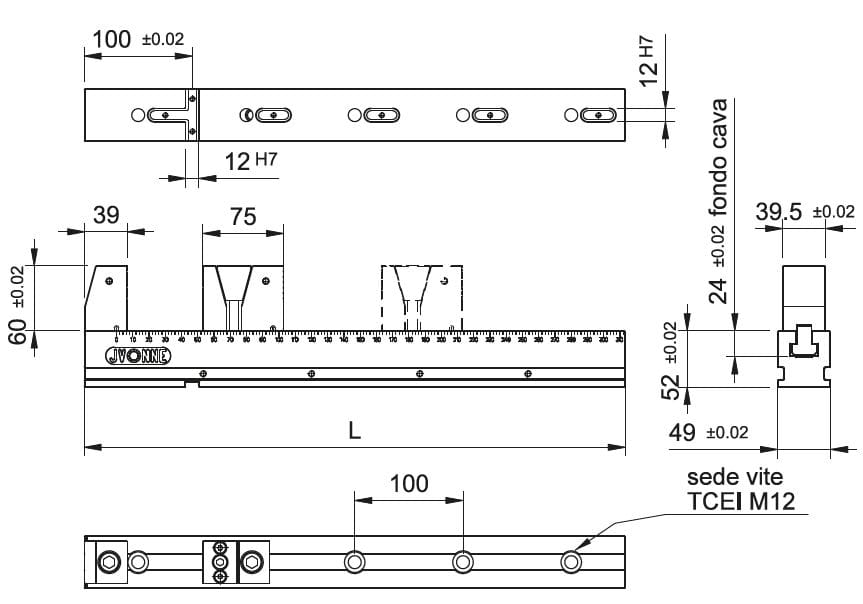 MORSA MULTIPRESA 50 TIPO "5040 AW"