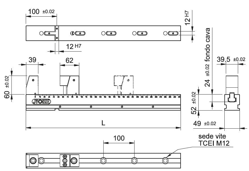 MORSA MULTIPRESA 50 TIPO "5040 BW"