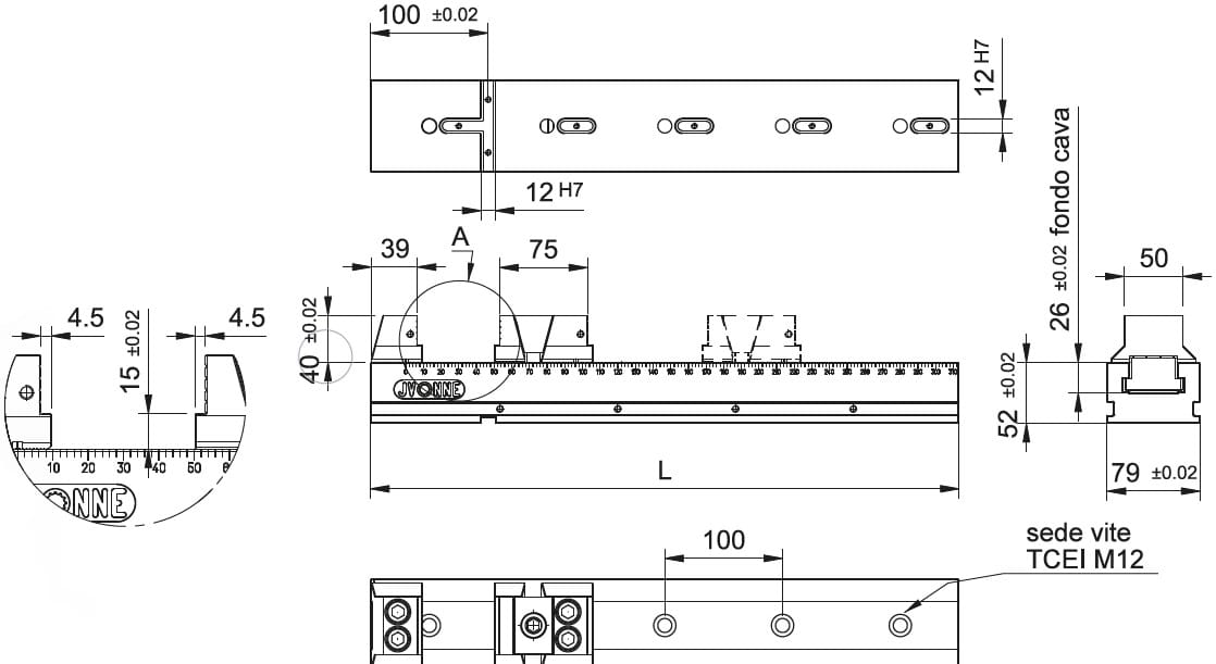 MORSA MULTIPRESA 80 TIPO "8050"